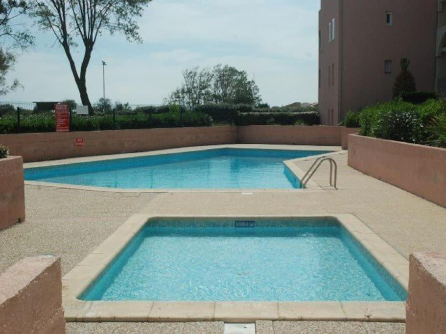 Amouvera C14, T2 Vue Mer, Piscine, Clim, Parking Apartment Agde