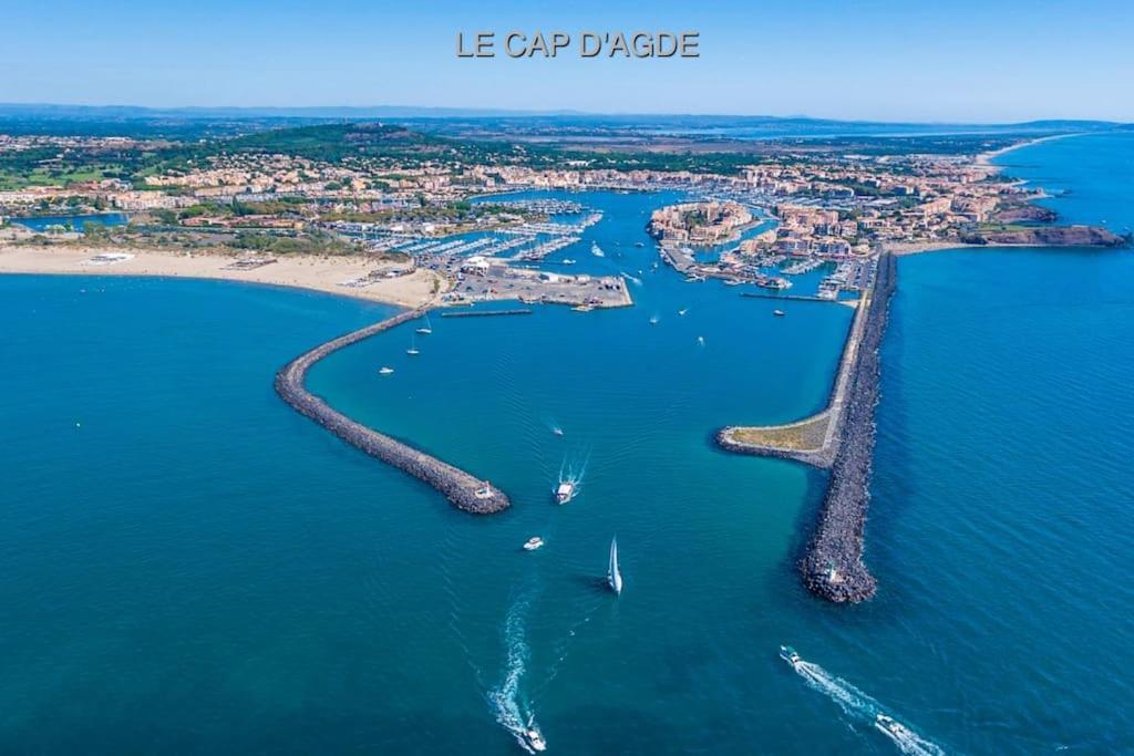 Amouvera C14, T2 Vue Mer, Piscine, Clim, Parking Agde